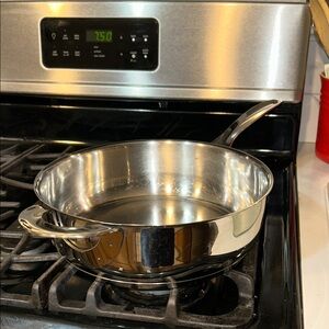 Dansk kitchen stainless steel heavy duty skillet fry pan